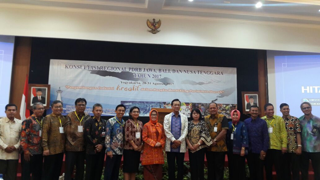 Resume Konsultasi Regional Produk Domestik Regional Bruto (Konreg PDRB) Jabalnusra Tahun 2017