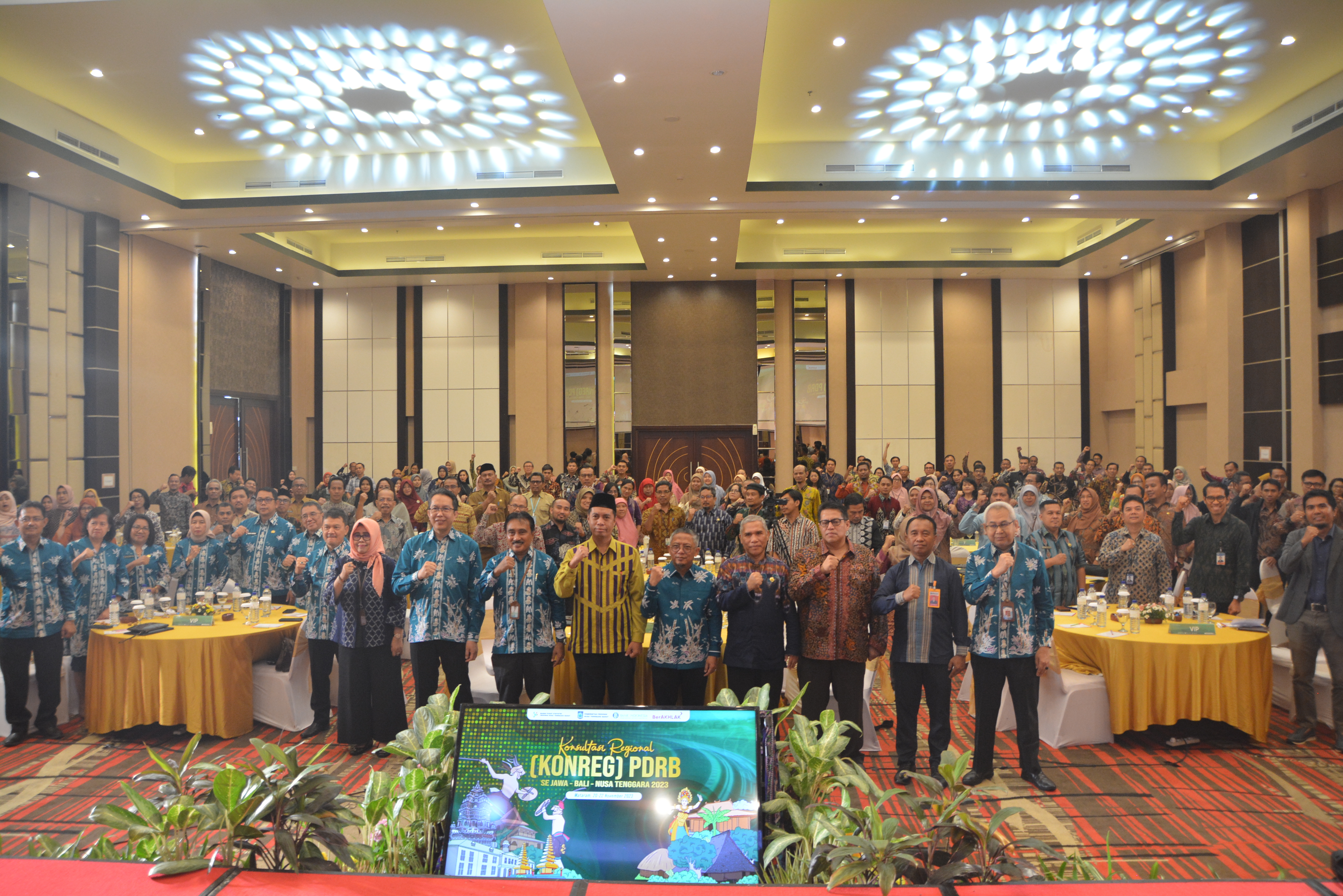 Konsultasi Regional PDRB Jabalnusra Tahun 2023 di Kota Mataram, Provinsi Nusa Tenggara Barat